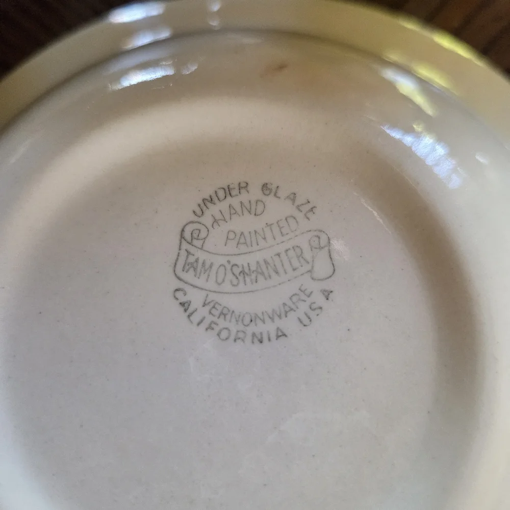 Set Of California Pottery Co Vernon Kilns 